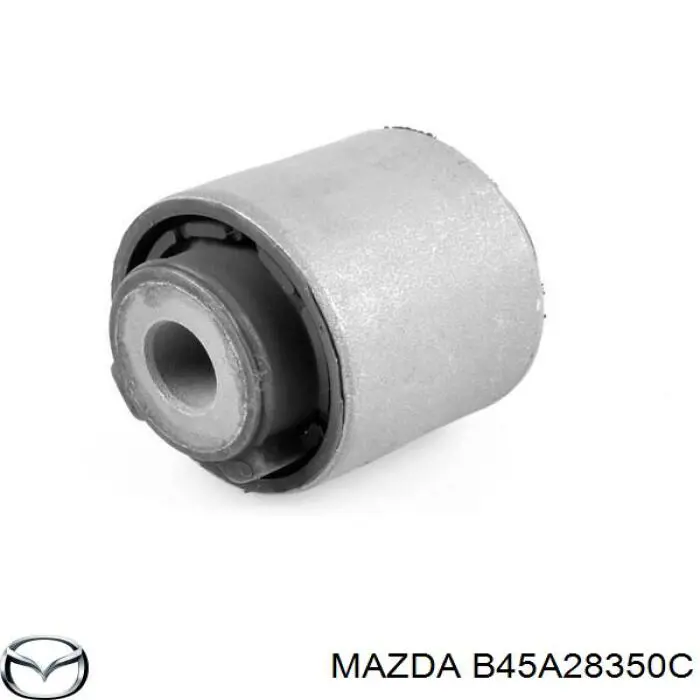 B45A28350C Mazda Brazo inferior izquierdo de la suspensión trasera