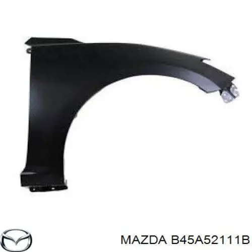 Guardabarros delanteros derecho Mazda B45A52111B precio, desde 72,51 EUR