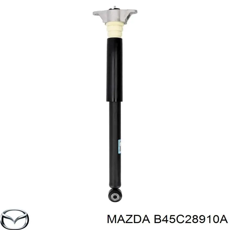 Amortiguador trasero BJS728700F Mazda