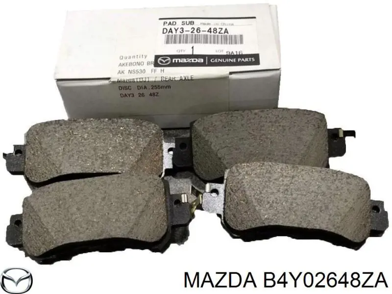Pastillas traseras de freno Mazda B4Y02648ZA precio, desde 26,97 EUR