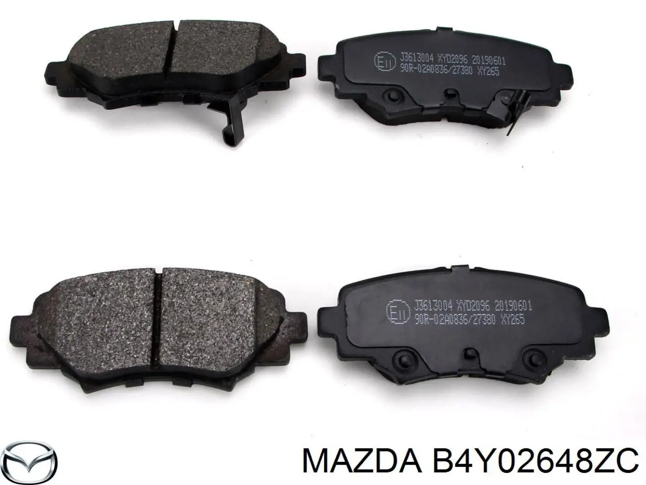 Pastillas traseras de freno Mazda B4Y02648ZC precio, desde 25,29 EUR