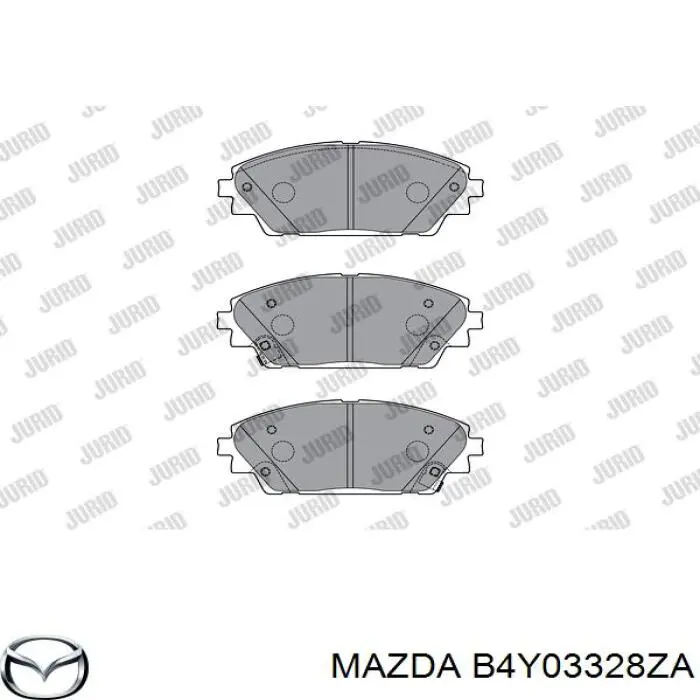Pastillas freno delanteras Mazda B4Y03328ZA precio, desde 27,66 EUR
