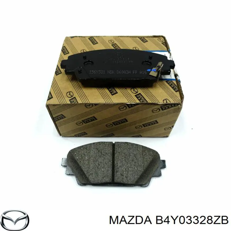 Pastillas freno delanteras Mazda B4Y03328ZB precio, desde 27,66 EUR
