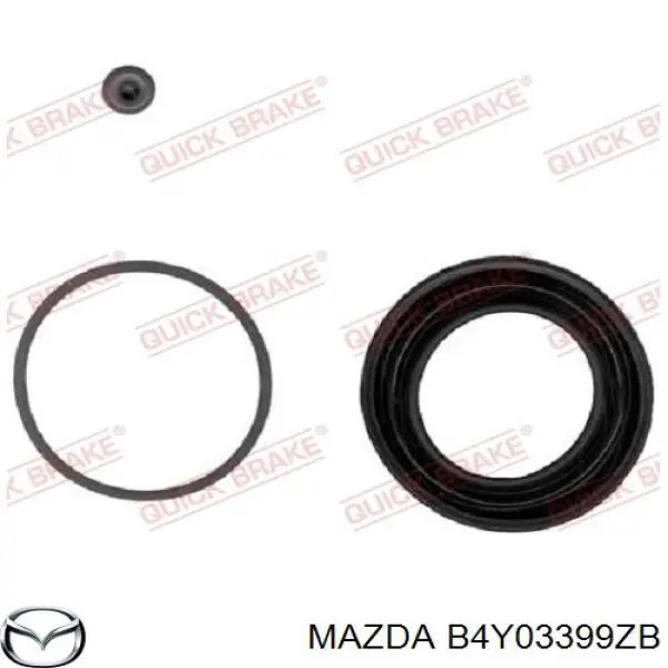 Comprar B4Y03399ZB Mazda Pinza de freno delantera izquierda