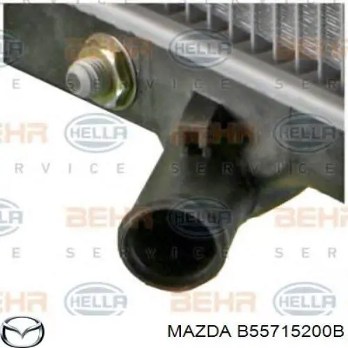 B55715200D Mazda Refrigeración del motor