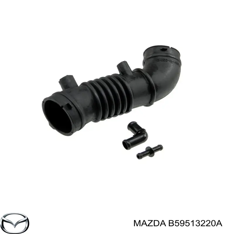 Tubo flexible de aspiración, salida del filtro de aire para Mazda 323 (BJ)