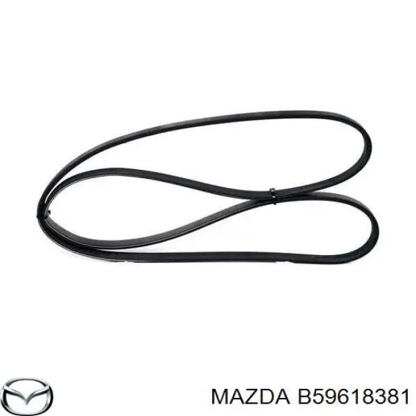 B59618381 Mazda correa trapezoidal