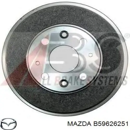 Tambor de freno trasero Mazda B59626251 precio, desde 40,55 EUR