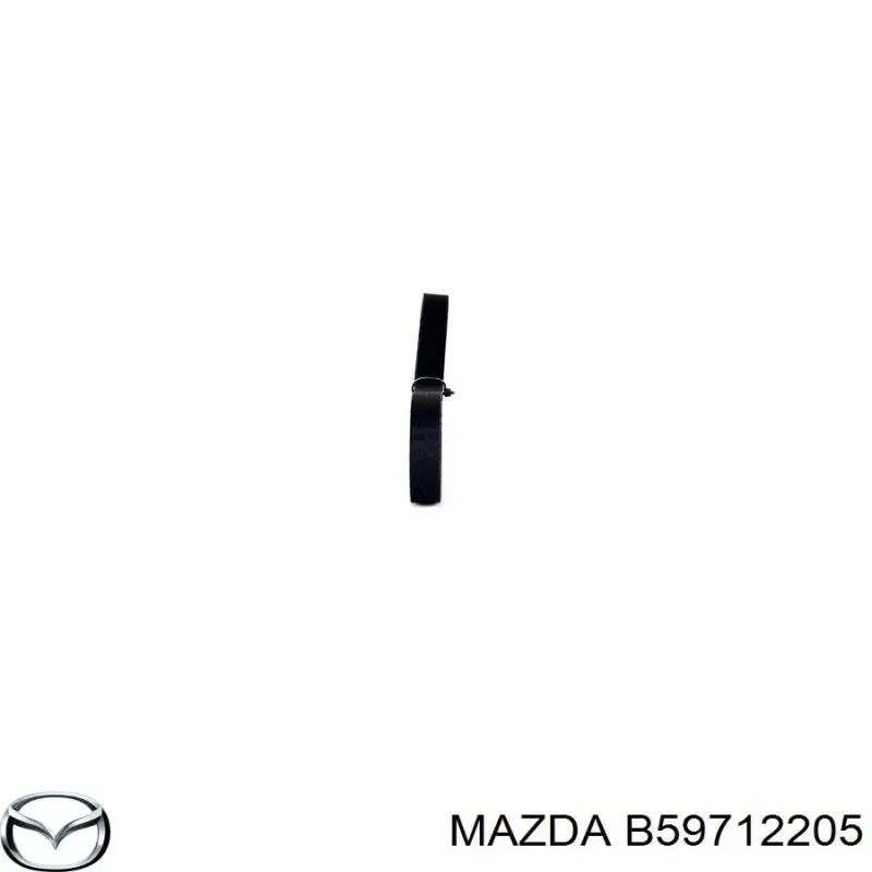 Correa de distribución Mazda B59712205