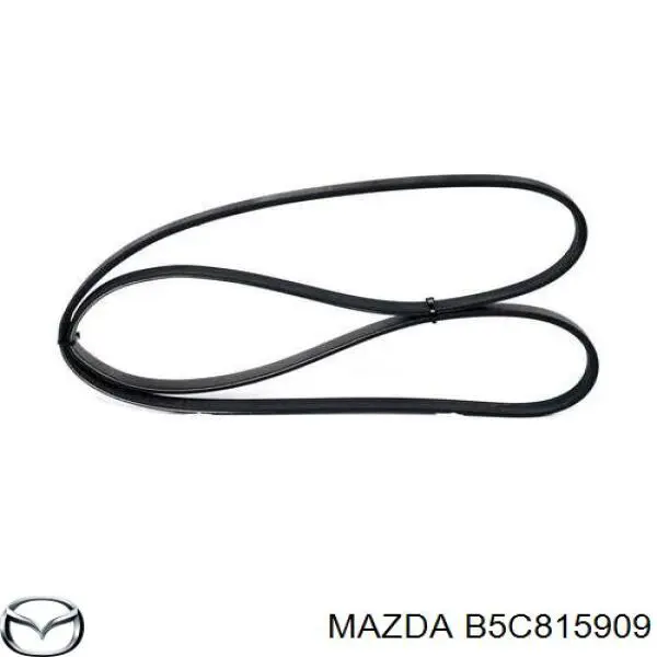 B5C815909 Mazda correa trapezoidal
