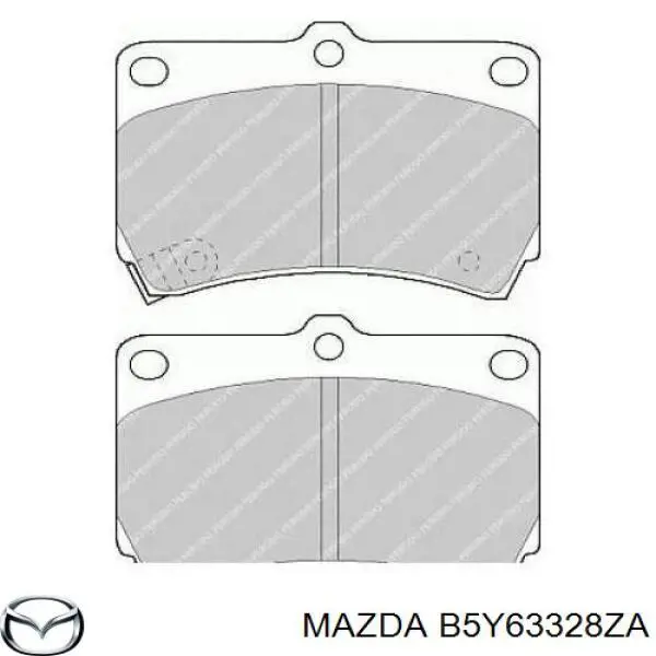B5Y63328ZA Mazda pastillas de freno delanteras