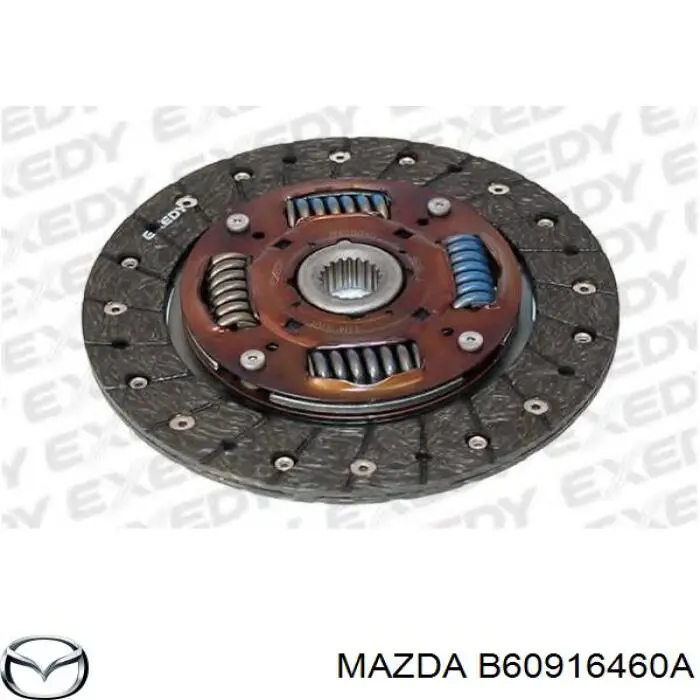 B60916460A Mazda disco de embrague