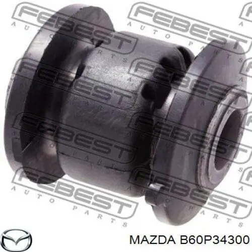 B60P34300 Mazda barra oscilante, suspensión de ruedas delantera, inferior derecha