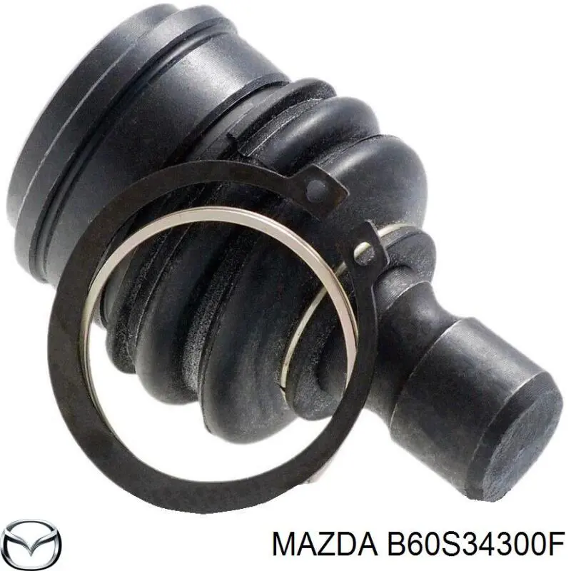 B60P34300G Mazda Brazo inferior derecho de la suspensión delantera