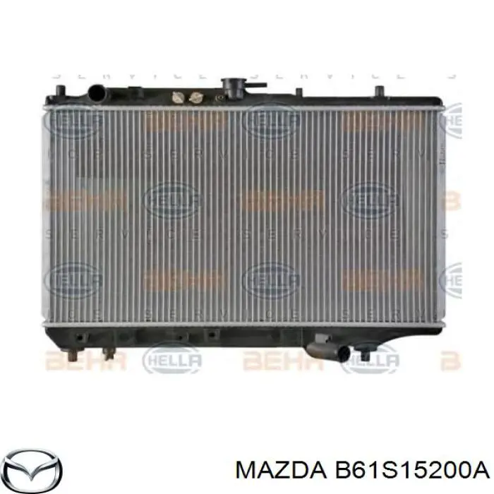 B61S-15-200A Mazda radiador