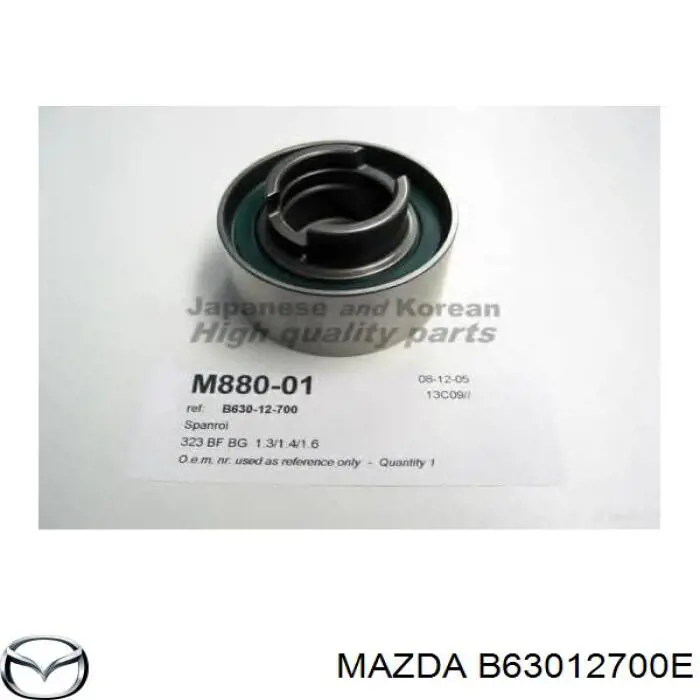 B63012700E Mazda rodillo, cadena de distribución