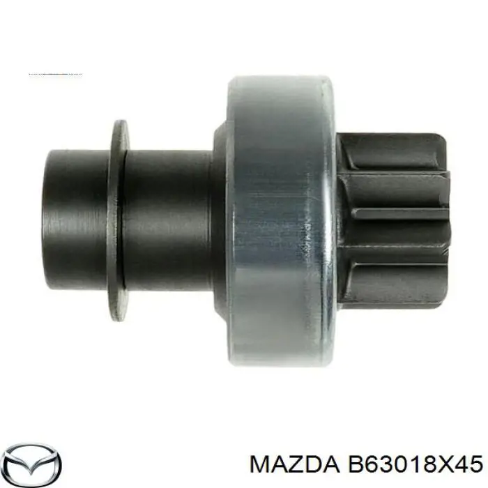B63018X45 Mazda bendix, motor de arranque