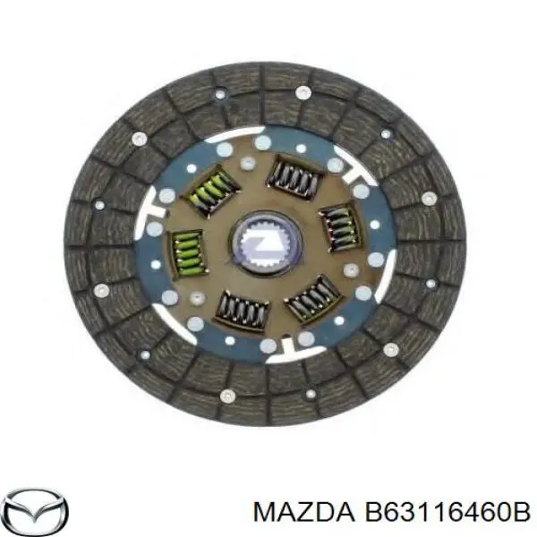B63116460B Mazda disco de embrague