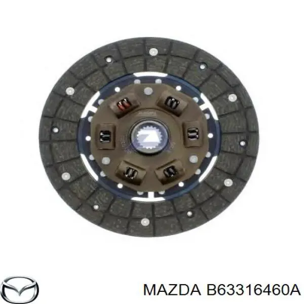 B633-16-460A Mazda disco de embrague