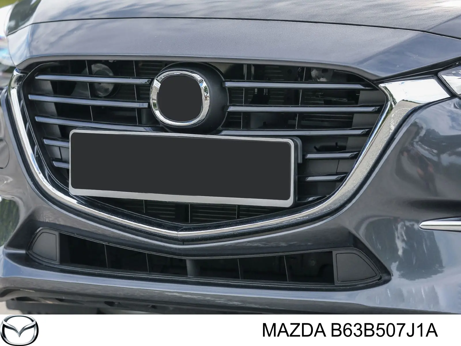 Moldura derecha de la parrilla del radiador Mazda B63B507J1A precio, desde 74,83 EUR
