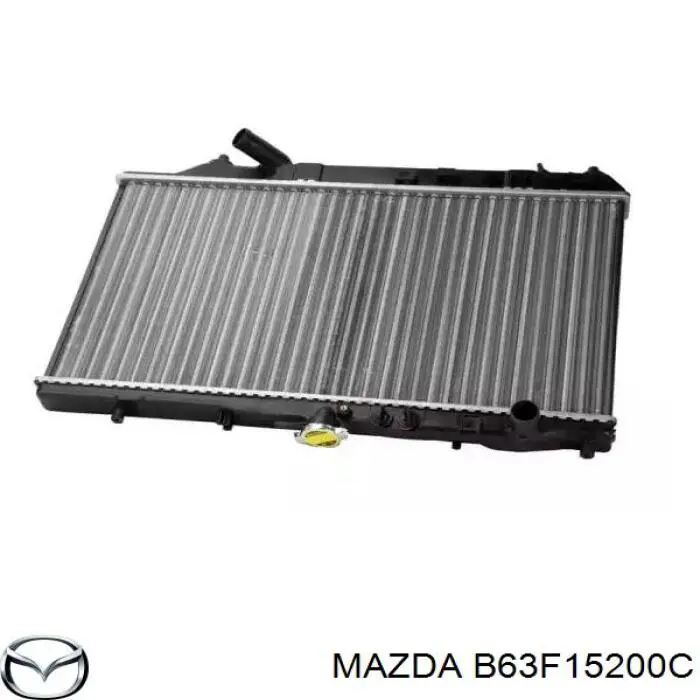 B63F15200C Mazda radiador