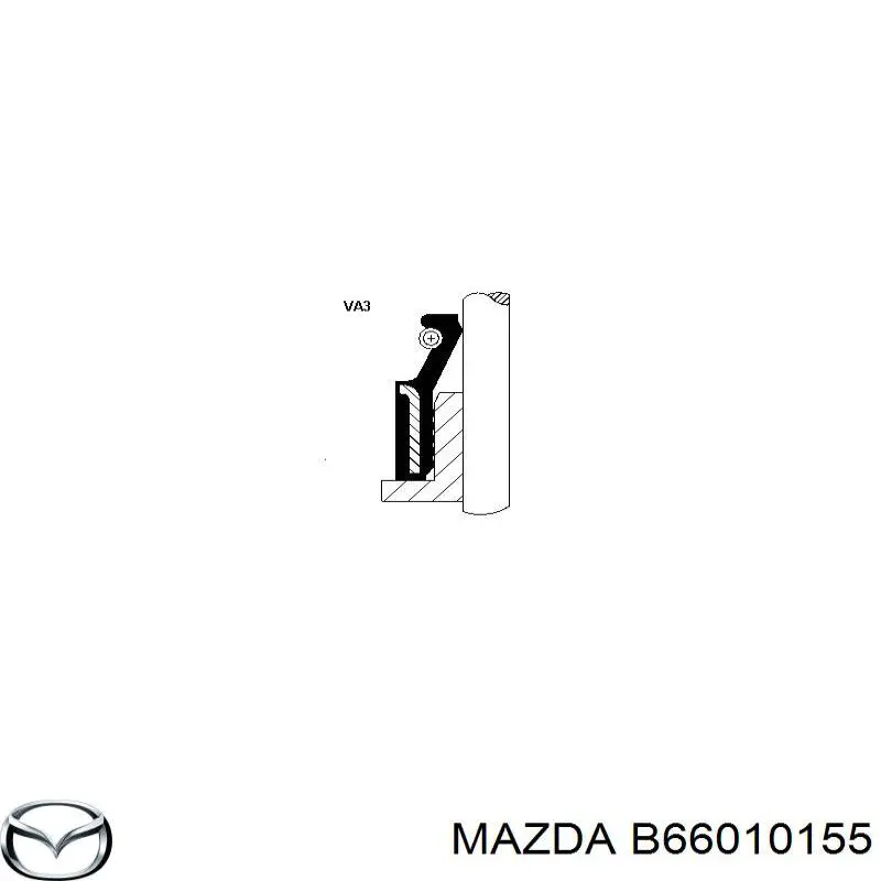 Retenes de válvulas Mazda B66010155 precio, desde 2,28 EUR