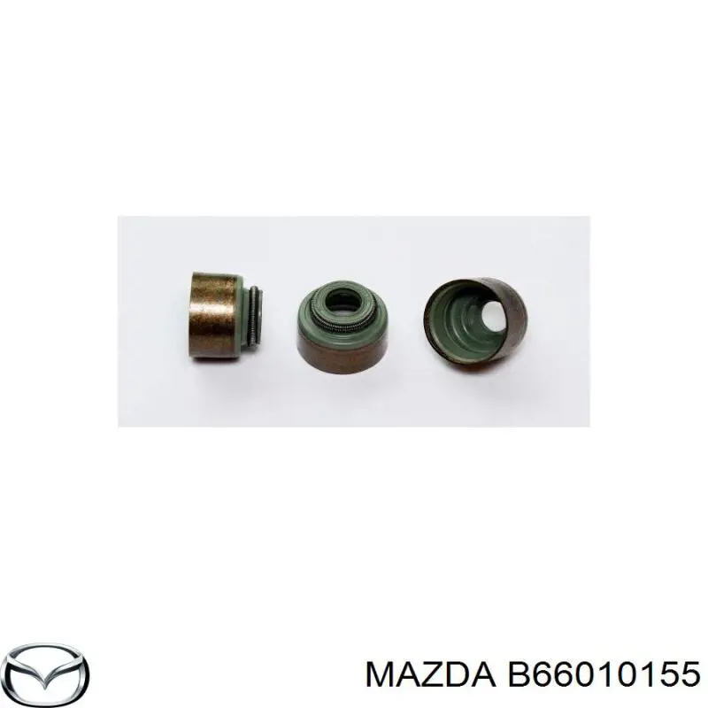B66010155 Mazda sello de aceite de valvula (rascador de aceite Entrada/Salida)