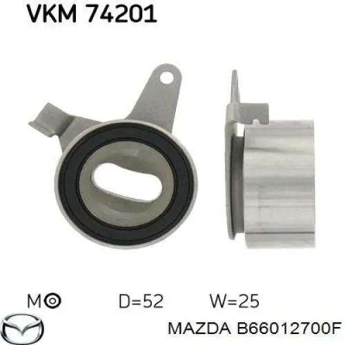 Rodillo, cadena de distribución Mazda 323 BG