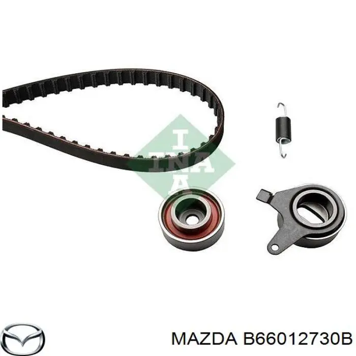 B660-12-730B Mazda rodillo intermedio de correa dentada