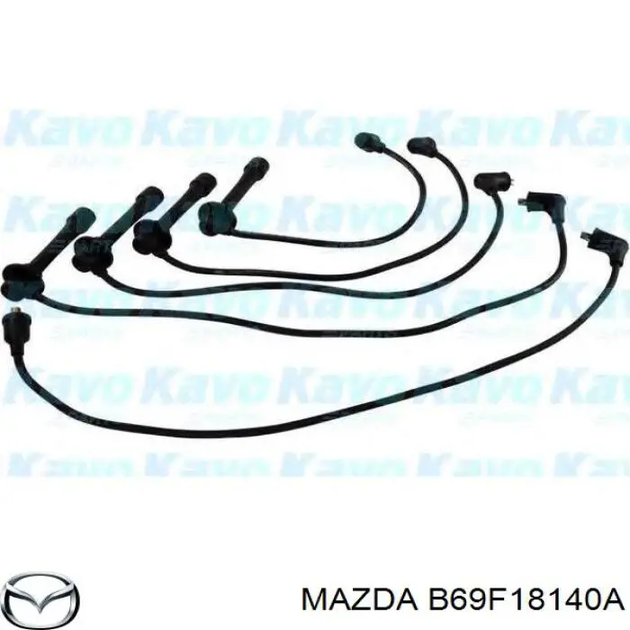 B69F18140A Mazda cables de bujías