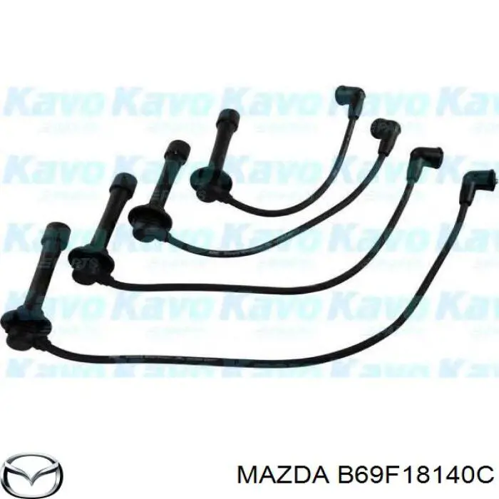 B69F18140C Mazda juego de cables de encendido