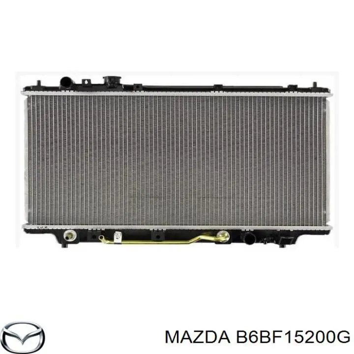 Comprar B6BF15200G Mazda Radiador de auto