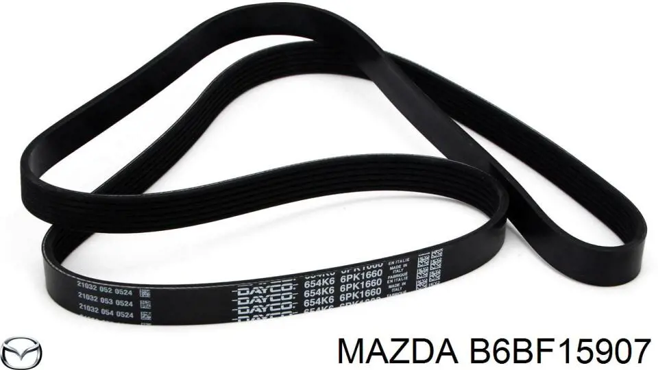 Correa trapezoidal Mazda 323 BG