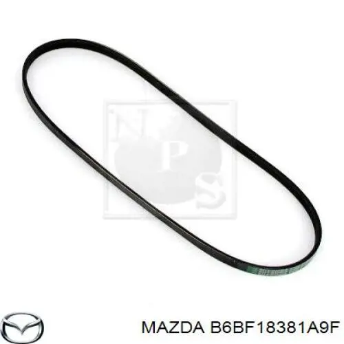 Correa trapezoidal Mazda 323 BG