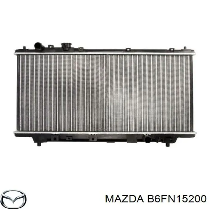 B6FN15200 Mazda radiador refrigeración del motor