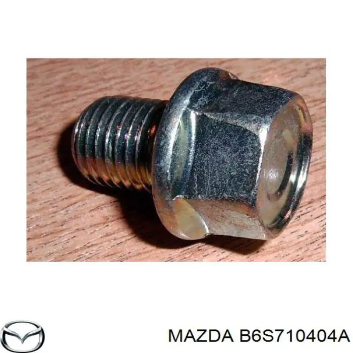 B6S710404A Mazda tapón roscado, colector de aceite