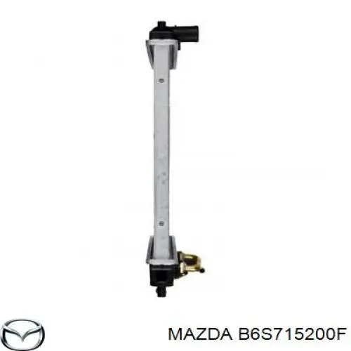 B6S715200F Mazda radiador