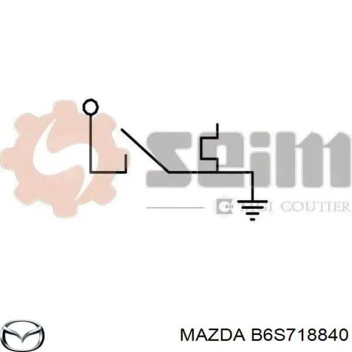 Sensor de temperatura  Mazda B6S718840 precio, desde 29,31 USD