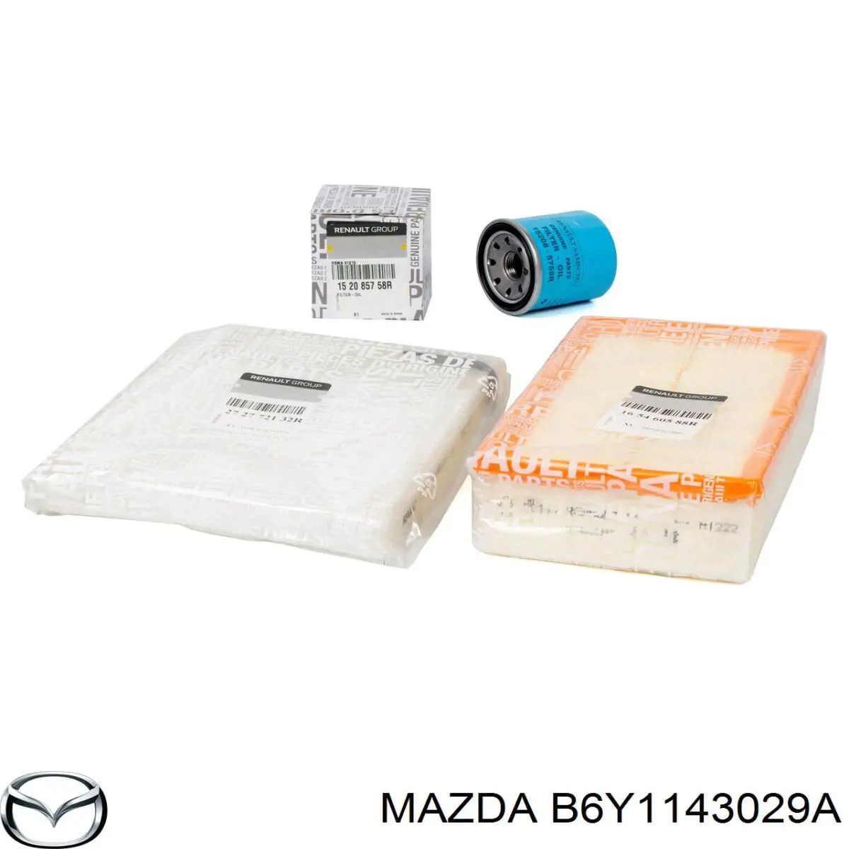 Filtro de aceite B6Y1143029A Mazda
