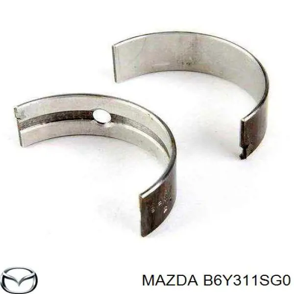 Kit cojinetes cigüeñal, estándar, (STD) para Mazda 121 (DB)