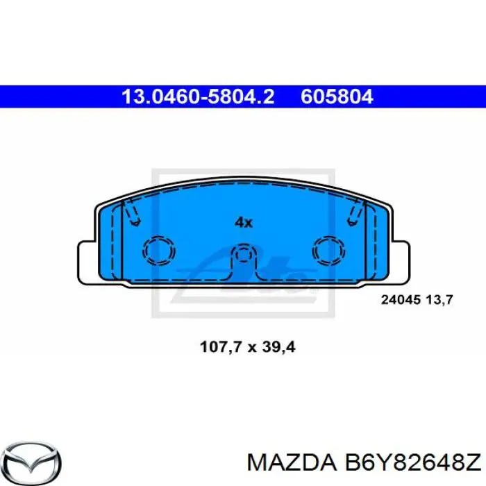 B6Y82648Z Mazda