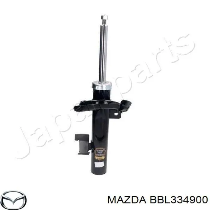 BBL334900 Mazda amortiguador delantero izquierdo