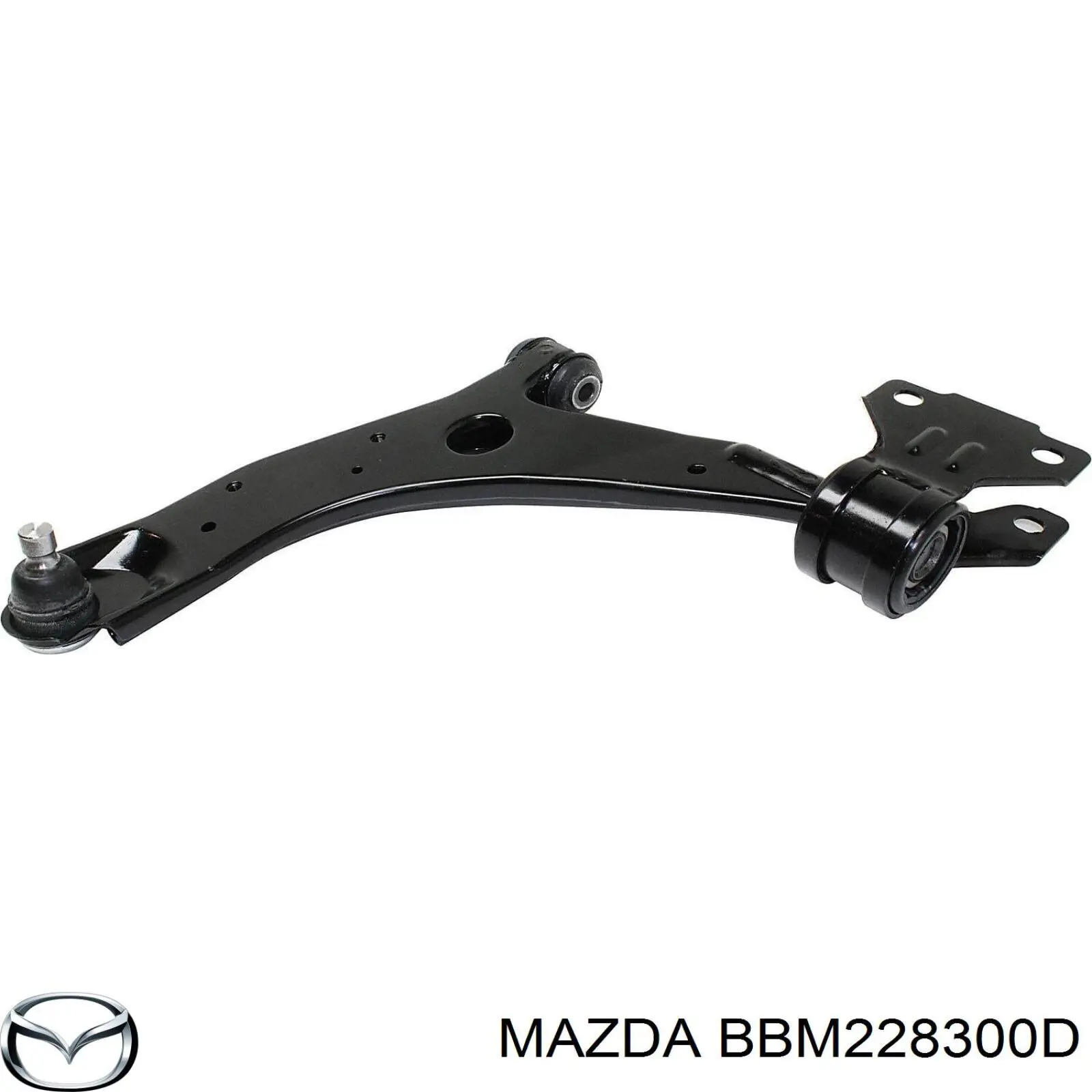 BBM228300C Mazda brazo de suspension trasera