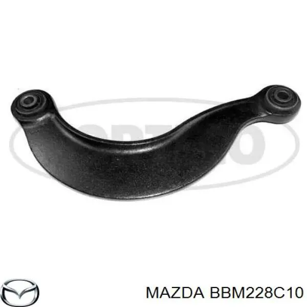 BBM228C10 Mazda brazo suspension inferior trasero izquierdo/derecho