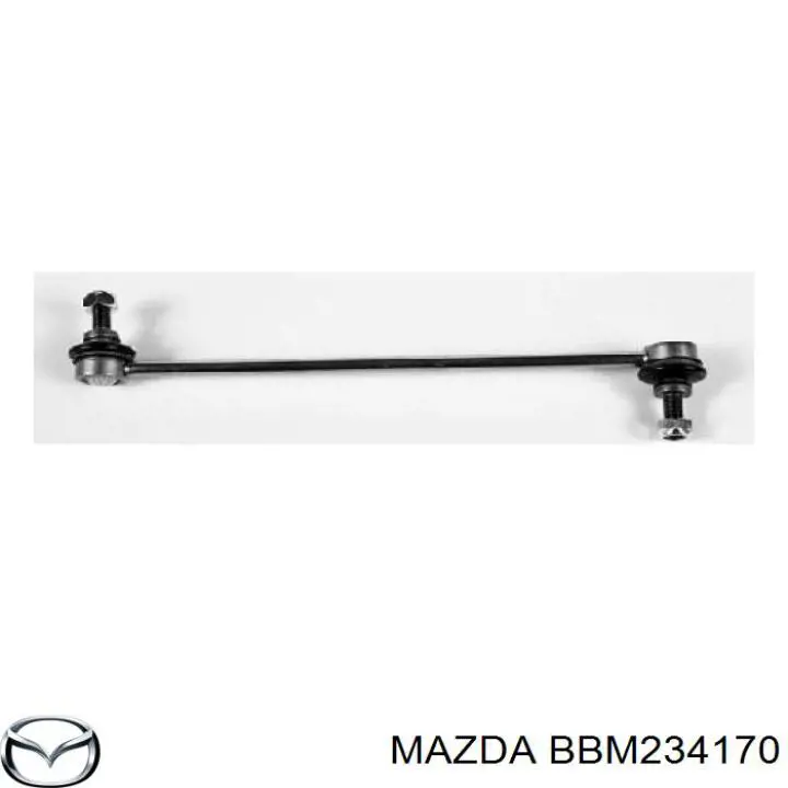 BBM234170 Mazda soporte de barra estabilizadora delantera