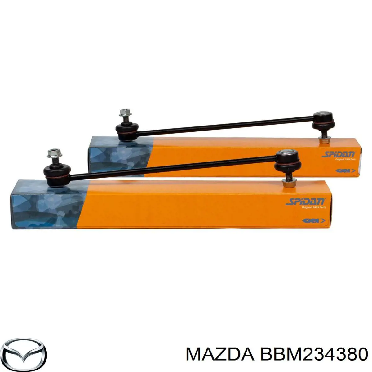 Soporte del amortiguador delantero Mazda BBM234380 precio, desde 14,28 EUR