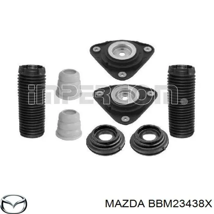 Comprar BBM23438X Mazda Rodamiento de soporte del amortiguador delantero