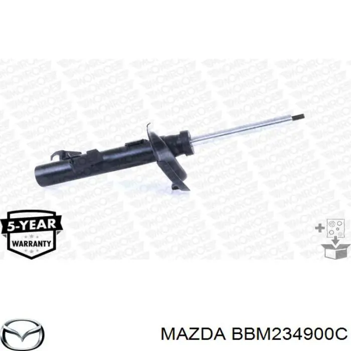 Amortiguador delantero izquierdo Mazda BBM234900C precio, desde 57,17 EUR