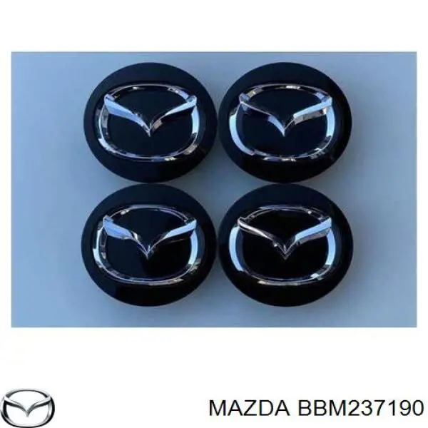 Tapa de buje de llanta para Mazda 3 (BL)