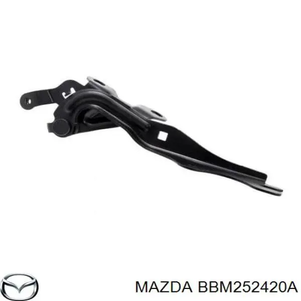 BBM252420A Mazda bisagra, capó del motor izquierda